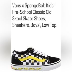 Vans x Spongebob Skate Shoes